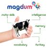 Farm Magnetic Puzzles for Kids  6 Big Magnetic Animals for Baby - Realistic Toddler Magnet for Refrigerator - Travel Games  Real Farm Magnets for Fridge - Learning Toy Set - Baby Educational Gift view 4