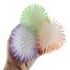 3 Glow in The Dark 4" Puffer Ball - Indoor Soft Hairy Air-Filled Sensory Ball- Sensory Fidget and Stress Balls - OT Autism (Set of 3 Random Color Balls) view 2