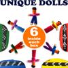 52 3 Boxes with Worry Dolls from Guatemala 6 Super Cute Little Trouble Dolls Inside Each Box - Worry People - Mayan Dolls - Anxiety - (1 in) (3 Boxes) view 2