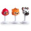 Baby Einstein Rattle & Jingle Trio High Chair Suction Toys Take-Along Musical RattleSet Age 6 Months +, Multicolor, 3 Count view 1