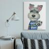 Stupell Industries Sassy Scotty Dog 'Talk to The Paw' Quote Family Pet view 4