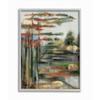Stupell Industries Abstracted Pastel Landscape Red Green Blue Wall Art, 16 x 20, Multi-Color view 1