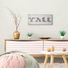 Stupell Industries Y'all Welcome Phrase with Southwestern Boot Typography Wall Art, 10 x 24, Off- White view 2