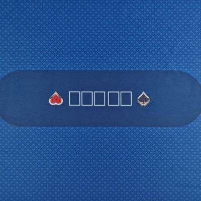 BALIKEN 108 X56 Inch Texas Holdem Felt Professional Grade Mat,Dustproof Professional Gambling Tablecloth,Washable and Ironable