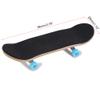 1Pc Maple Wooden Alloy Fingerboard Finger Skateboards Mini Fingerboard with Soft Pad Bearing Wheels and Box Reduce Pressure Kids Gifts(Dark Blue) view 2
