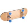 1Pc Maple Wooden Alloy Fingerboard Finger Skateboards Mini Fingerboard with Soft Pad Bearing Wheels and Box Reduce Pressure Kids Gifts(Dark Blue) view 3