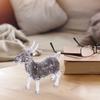 3D Crystal Goat Jigsaw Puzzle: Brain Teaser Toy for Kids 12 and Up - Self-Assembled Animal Decoration in Grey view 4