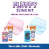 Elmers Fluffy Slime Kit, Includes Translucent Color Glue, Glitter Glue, Fluffy Slime Activator, 4 Count - Perfect for Birthday Parties, Gift Idea, Kids Activity view 3