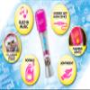 eKids LOL Surprise OMG Remix Toy Microphone for Kids with Built in Music and Flashing Lights, Musical Toy Designed for Fans of LOL Surprise Toys for Girls Pink Small view 3