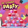 Elmers Gue Premade Slime Slime Kit Includes Fun Unique Add-Ins Party Pack 20 Count view 2