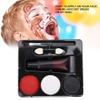 Zombie makeup set, for Mardi Gras & Halloween with - horror makeup makeup scar wound makeup body painting colors theater makeup vampire zombie view 3