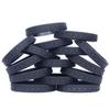 SayitBands 15 Black Tire Tread Silicone Wristbands view 1