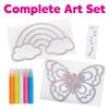 Creativity for Kids Easy Sparkle Window Art - Paint Your Own Sun Catchers (Ages 6+) view 3