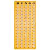 MR CHIPS Jam-Proof Finger Tip Master Bingo Card with Sliding Windows Large Cardboard Calling Cards Woodgrain Style view 1