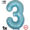 DIWULI Dinosaur Party Decorations Set - Number 3 Balloon Blue, Dinosaur Balloons Happy Birthday, Dinosaur Birthday Decorations, Dino Dinosaurios Sweet Dinosaur Decorations Foil 3rd Birthday Party view 3