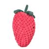 Apricot Lamb Baby Strawberry Soft Rattle Toy, Plush Stuffed Fruit for Newborn Soft Over 0 Months (Strawberry, 4 Inches) view 3