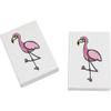 Azeeda 2 x 45mm 'Flamingo' Erasers/Rubbers (ER00024280) view 1