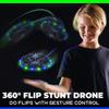 Force1 Scoot LED Hand Operated Drone for Kids or Adults - Hands Free Motion Sensor Mini Drones, Easy Indoor Flying Orb Ball Small UFO Toy for Boys and Girls (Green/Blue) view 4