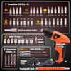 JoyTown Kids Real Power Drill Set  Electric Cordless Drill Tool Kit for Children with Interchangeable Bits, Flexible Shaft, Rechargeable, Carrying Case, Learning Tools for Boys & Girls Home DIY view 3