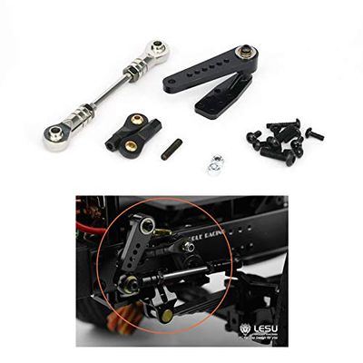 Lesu Steering Servo Parts for 1/14 6X6 6X4 4X4 4X2 DIY Rc Model Tractor Truck Toy