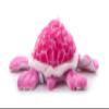 The Petting Zoo, Lash'z Pink Sea Turtle Stuffed Animal, Gifts for Girls, Plush Toy 12 inches view 4