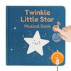 Cali's Books Twinkle Twinkle Little Star  USB-C Rechargeable Musical Book for 1-Year-Old | Sound Book for Toddlers 1-3 with Bedtime Lullabies  Nursery Rhymes Musical Book view 1