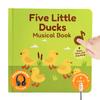 Cali's Books Five Little Ducks Nursery Rhymes Book for Toddlers - Sound Books for Toddlers 1-3, Headphone Jack, Musical Book with Sound Button and 6 Songs view 1
