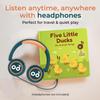 Cali's Books Five Little Ducks Nursery Rhymes Book for Toddlers - Sound Books for Toddlers 1-3, Headphone Jack, Musical Book with Sound Button and 6 Songs view 3