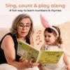 Cali's Books Five Little Ducks Nursery Rhymes Book for Toddlers - Sound Books for Toddlers 1-3, Headphone Jack, Musical Book with Sound Button and 6 Songs view 4