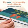 Cali's Books You Are My Sunshine Music Book Toddlers 1-3 Years Old - Nursery Rhymes Musical Book, Headphone Jack, Interactive Baby Sound Book, Singing Toy Children Girls Learning Song Toy Toddler Boys view 2