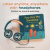 Cali's Books You Are My Sunshine Music Book Toddlers 1-3 Years Old - Nursery Rhymes Musical Book, Headphone Jack, Interactive Baby Sound Book, Singing Toy Children Girls Learning Song Toy Toddler Boys view 3