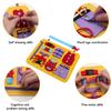 ABirdon Busy Board for Toddlers, Montessori Toys for Baby Learn Preschool Basic Skills, Sensory Toys for Practice Fine Motor Skills, Autism Educational Learning Toys for Airplane, Car or Home view 2