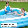 Bestway Sunsational 10' Family Pool, Paddling Pool for Kids and Adults, Garden Pool, Blue view 3