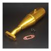ZHOUPENGF 15005G Golden Rocket Exhaust Joint Tubing for 1/5 HPI 5B Rovan Baja 5B Nitro Off-Road Car Accessories (Color : Gold) view 1