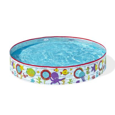 Bestway 60 x H10/1.52m x H25cm Marine Fill'n Fun Play Pool