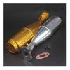 ZHOUPENGF 15005G Golden Rocket Exhaust Joint Tubing for 1/5 HPI 5B Rovan Baja 5B Nitro Off-Road Car Accessories (Color : Silver) view 2