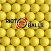 New 500 X Less Lethal .50 Cal 1.8 Grams Solid PVC Jaw Breaker High Impact Balls Paintballs view 2