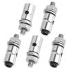 HobbyPark 20pcs Nylon Control Horns 20x11mm + 1.2x21mm Clevis + Pushrod Connector Linkage Stopper 1.3mm + 1.2 x 180mm Steel Z Style Pushrods Parts for RC Airplane Plane view 4