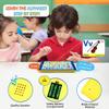 6-in-1 Kids Tablet with ABC/Words/Numbers/Color/Games/Music - Interactive Educational Electronic Toys Makes Learning Fun, Toddler Learning Toys Gifts for Age 3 4 5 Year Old Boys Girls&Preschool view 4