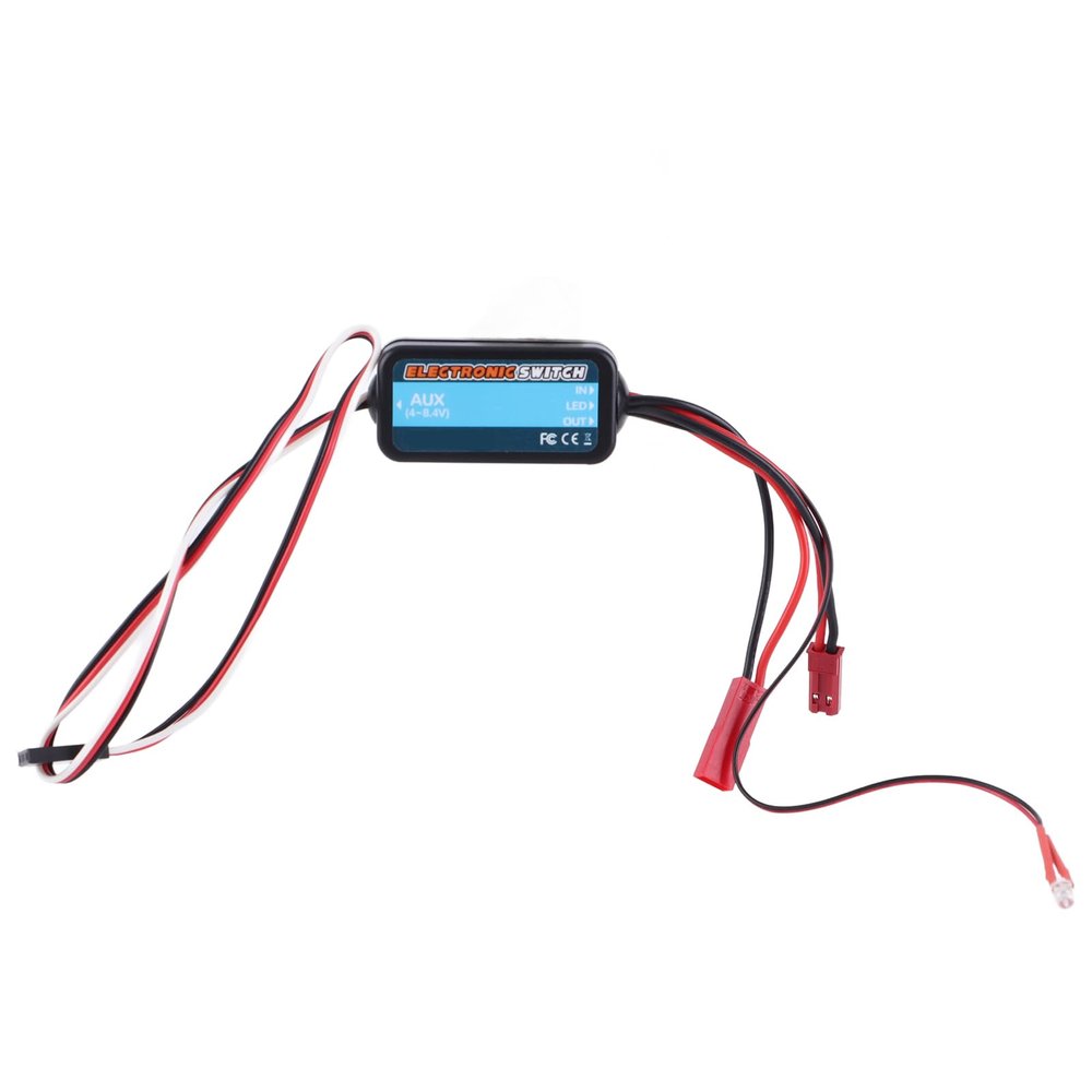 RC Car Electric Switch, Durable Upgrade Replacement Spare Part, Electrical Switch 1:10 Scale Compatible for RC Enthusiasts, Racers, and Hobbyists