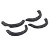 1/10 Scale RC Car, Durable Rubber Wheels Eyebrows Flares Remote Control Crawler for Off-Road Adventure Kids Adults Enthusiasts view 2