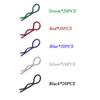100 PCS Treehobby Universal Bent Springy R Pins RC Car Body Shell Clips for 1/10 RC Car Truck Buggy Crawler Short Course Replacement Parts view 2