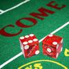 19mm Craps Dice Pair Matching Serial Numbers - Authentic Las Vegas Casino Table-Played Dice (Red Rock (Red Polished)) view 3