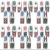 Cyber-Deals 30 White Poker Dice for 2020 with Black Velvet Storage Pouch view 2