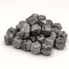 30pcs Metallic Silver Color 14mm Silicone Hexagon Pearl Beads Silicone Geometry Spacer Beads for DIY Beading Mom Jewelry Necklace Making view 3
