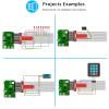 Adeept Upgraded Ultimate Starter Kit for Raspberry Pi 4 3 B+ B 3B 3B+ 2B, Python C Code, 40 Projects, STEM Education Kit, DIY Electronic Components Comprehensive Starter Kit with 480 Pages PDF Manual view 3