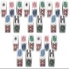 Cyber-Deals White Poker Dice (New 2020 Design) with Black Velvet Storage Pouch (Set of 25) view 2