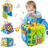 MiniFAIRY Activity Cube Baby Toys 6 to12 Months,Early Educational Light Up Baby Musical Toys for 6 12 18 Months,1 Year Old Toys for Baby Play Center, Montessori Toys for 1 2 3 Years Old Boys Girls view 1