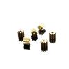 DINGGUANGHE-CUP Power Transmission Products 82A Brass Gear Pore 1.95 mm for Shaft 2mm (10Pcs) 8 Teeth Motor Shaft Gears Modulus 0.5 for DIY Toys RC Model Cars Ball Bearings view 1