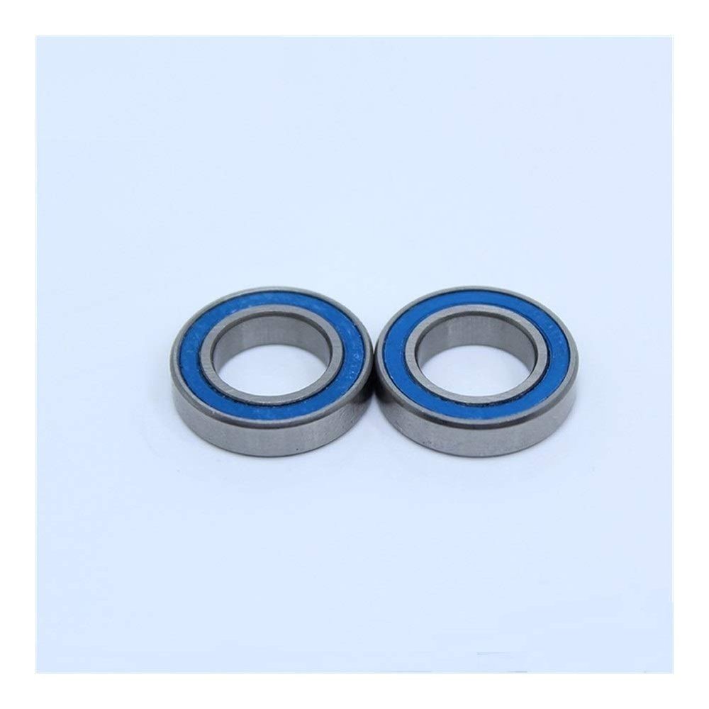 DINGGUANGHE-CUP Power Transmission Products 6801-2RS Bearing 12x21x5mm for RC Motor Double Sealed Blue Thin Section Miniature 6801 RS Ball Bearing 6801 2RS 10PCS Ball Bearings (Size : 6801RS)